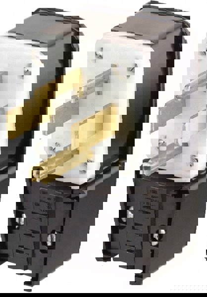 Straight Blade Plug: Industrial, 14-30P, Black